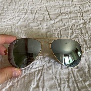 Rayban Reflective Aviators